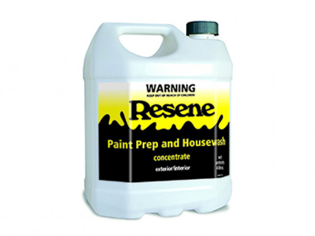 Resene油漆准备和房屋清洗